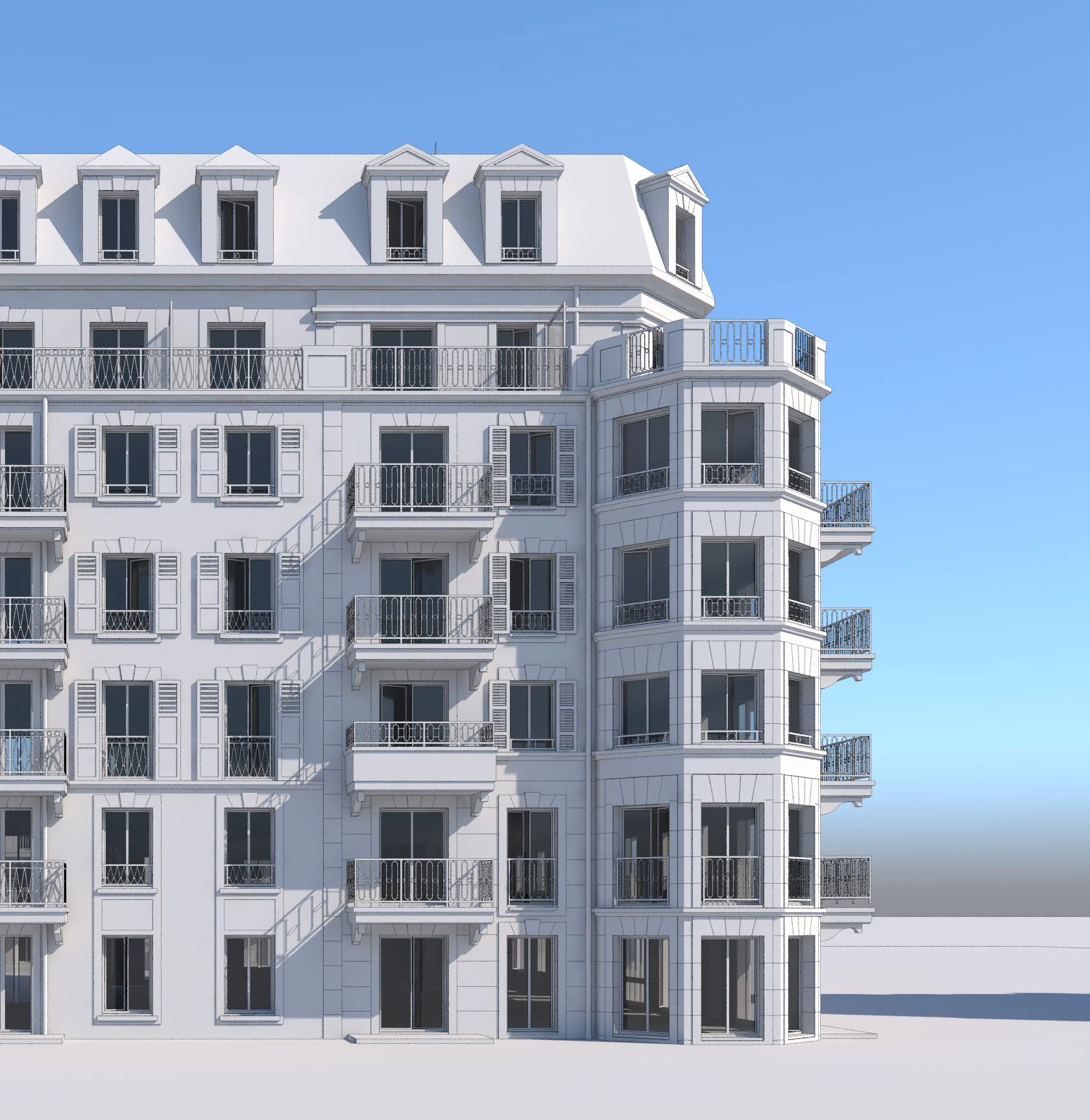 BOURCILLIERE - Modélisation architecturale — vue 2