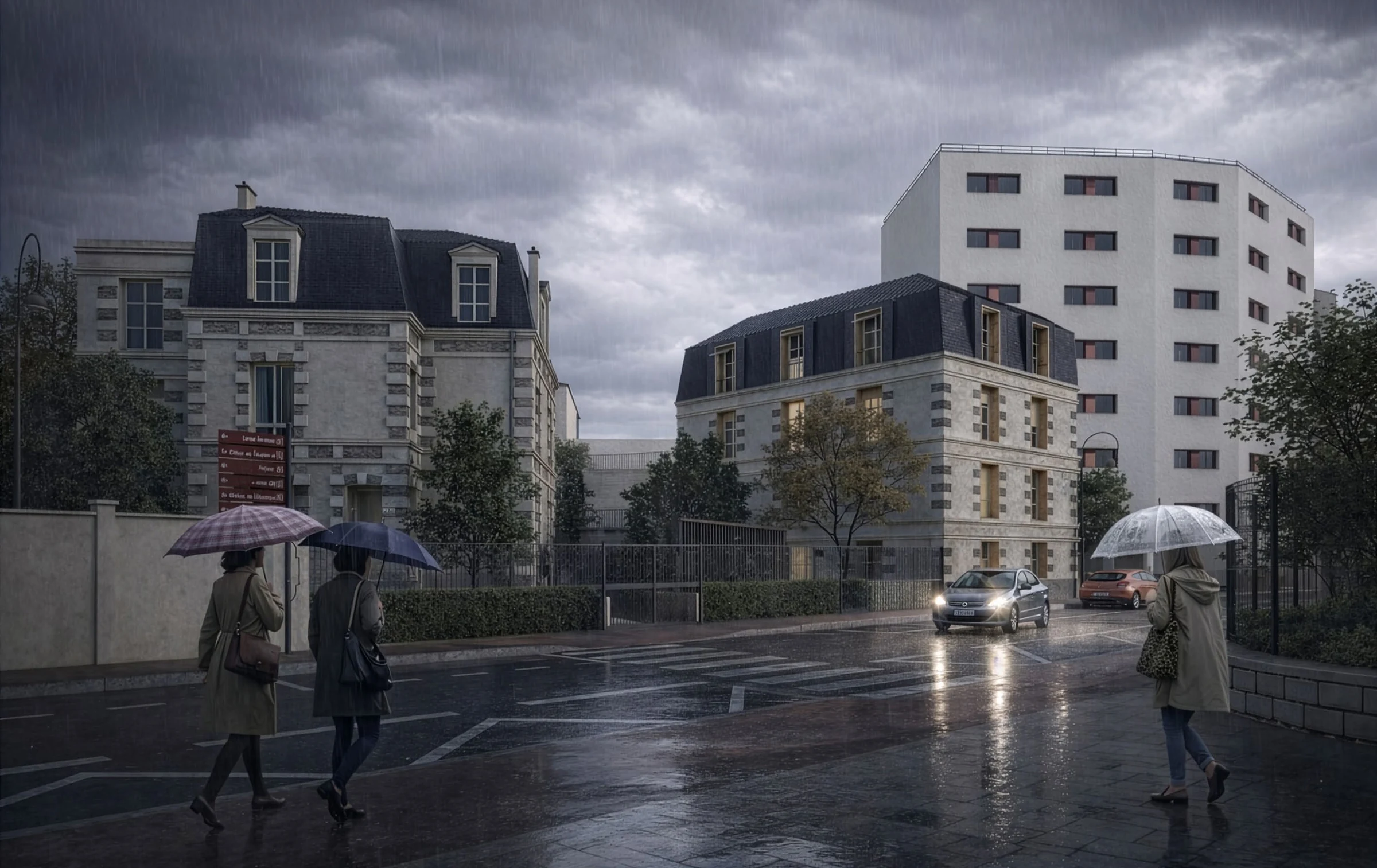 Immeuble Nanterre — vue 1