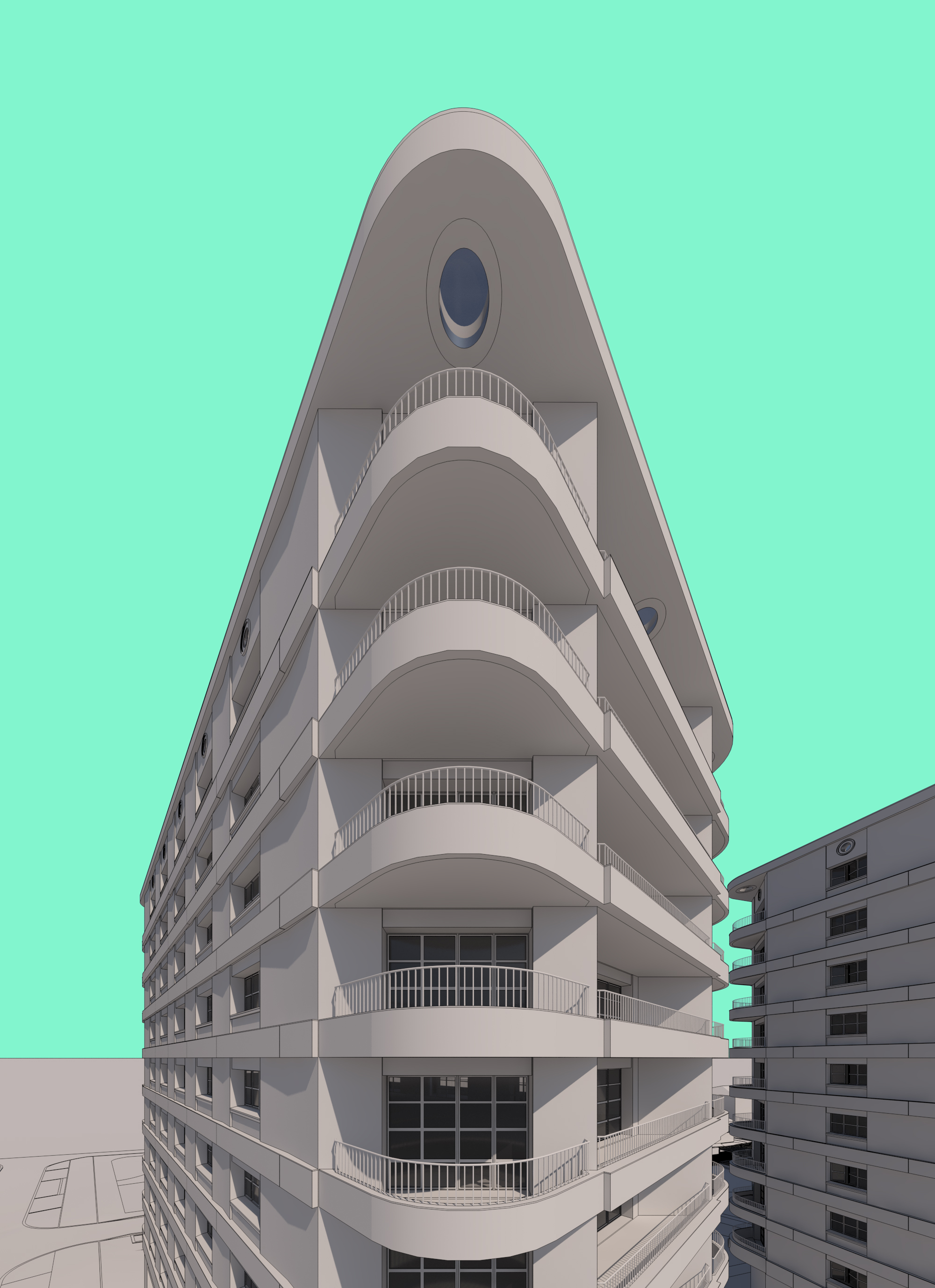 THAIS - Modélisation architecturale — vue 1